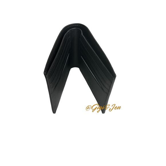 Disney X Coach Wallet With Holiday Print Black New - Picture 8 of 10